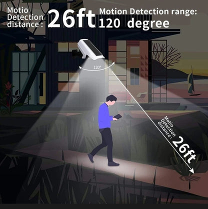 Solar LED Security Wall Light with Motion Sensor & Remote Control – Waterproof Outdoor Flood Light
